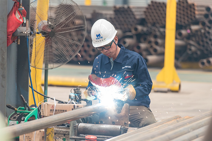 内江网架焊接车间